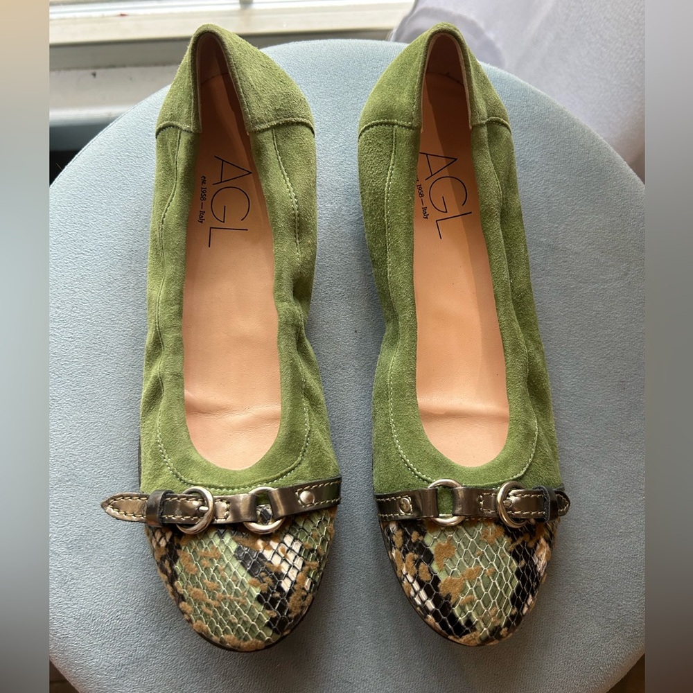 AGL ballet flats size 38